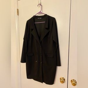 BOOHOO Women’s Black Jacket Thin 18